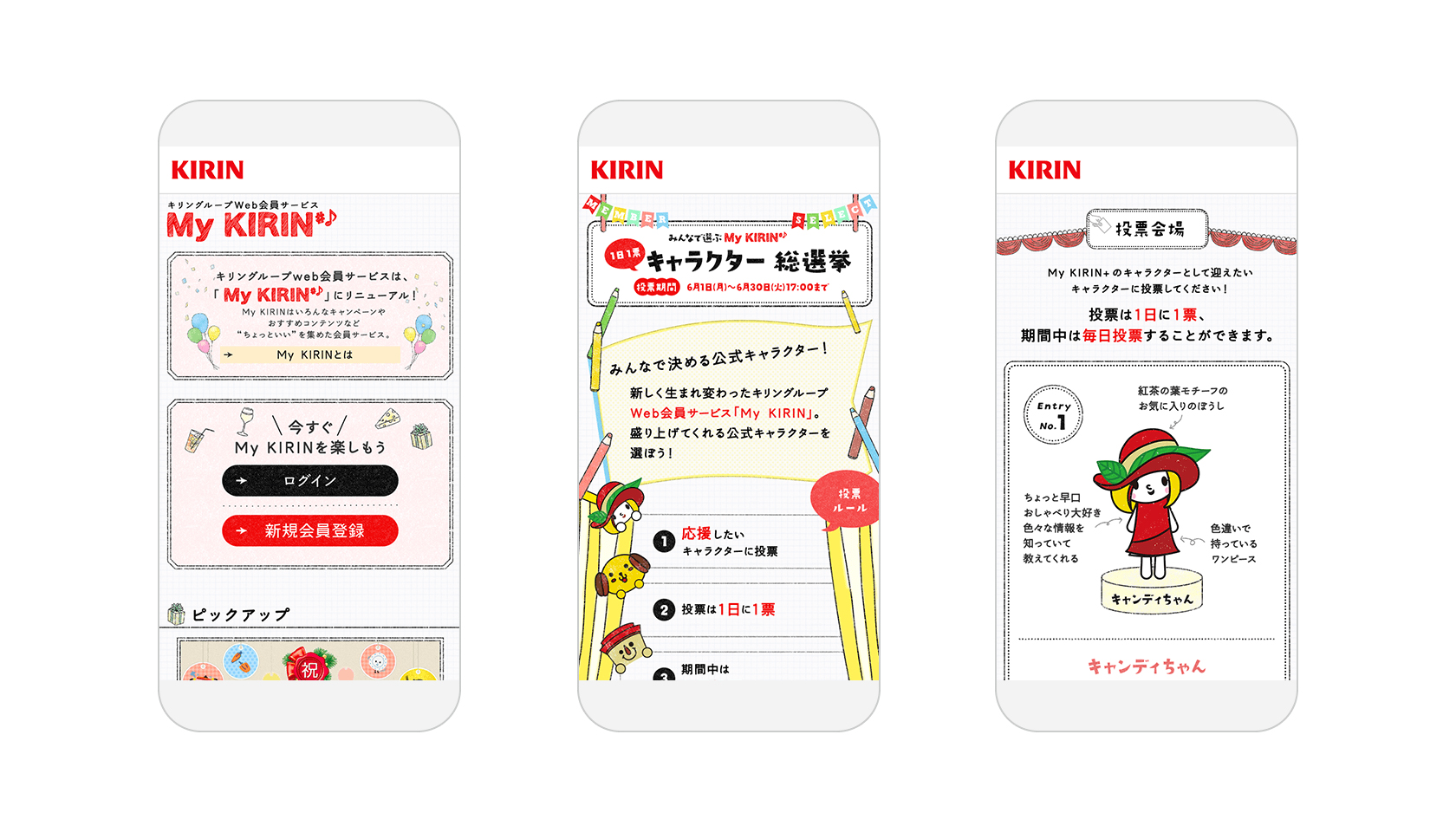 キリン 会員サイト My KIRIN