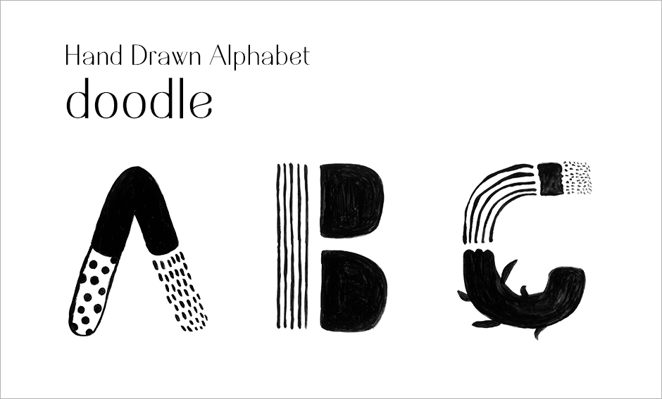 Hand Drawn Alphabet